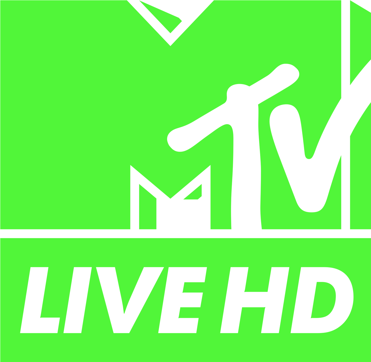 Mtv Live Hd Logo (1200x1171), Png Download