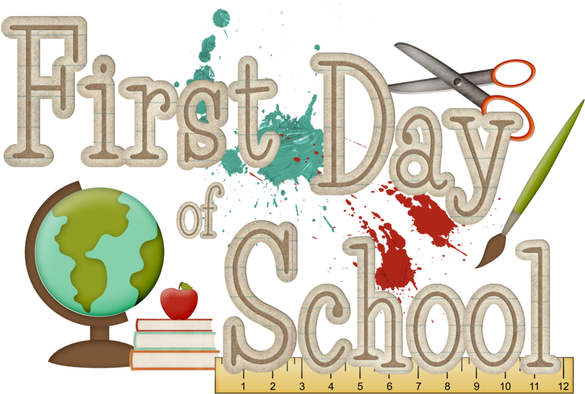 Welcome Back 1st Day Of School - 1st Day Of School 2018 2019 (1200x812), Png Download
