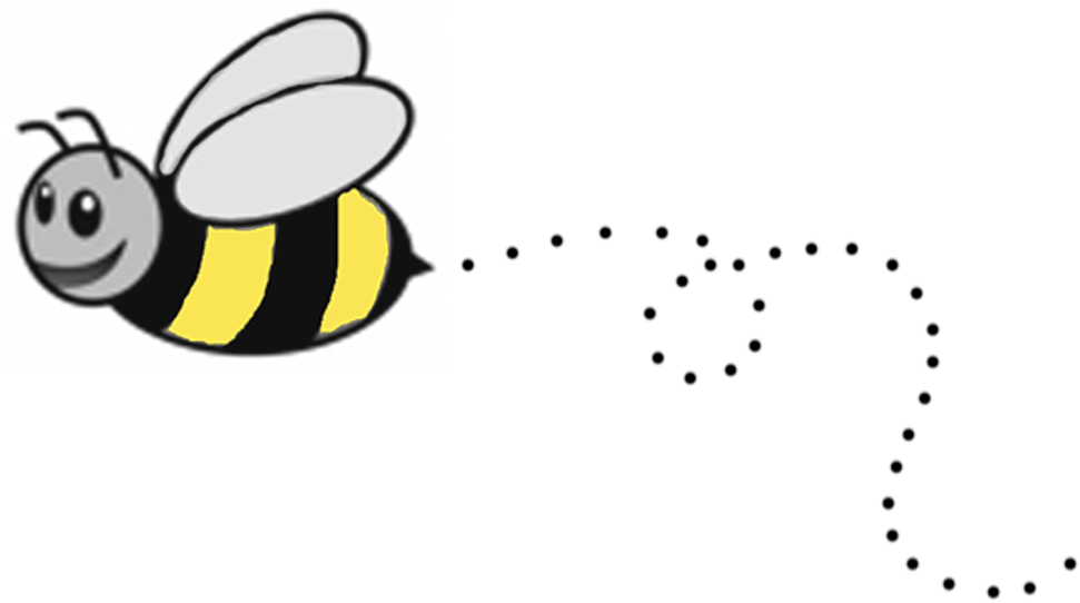 Bumble Bee Png - Cute Honey Bee Png (1181x663), Png Download