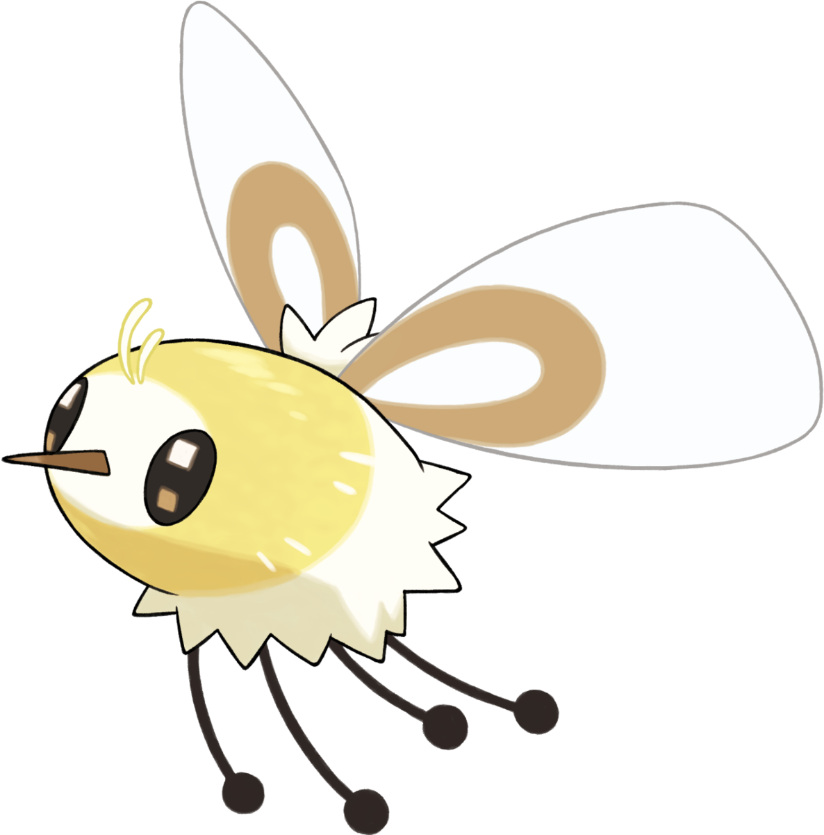Cutiefly - Pokemon Cutiefly (1200x1200), Png Download