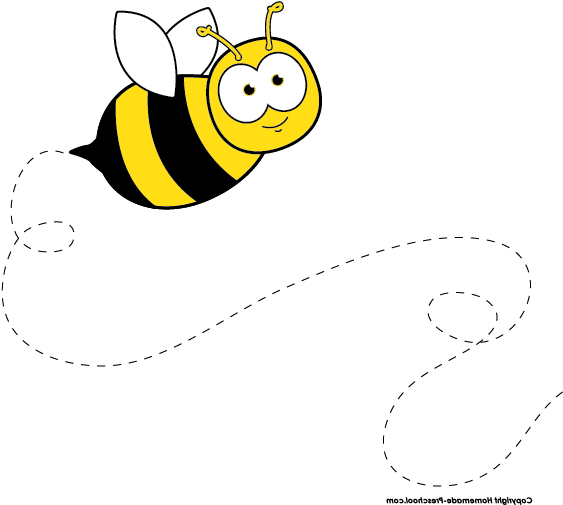 Home Free Clipart Bee Clipart - Clip Art (569x504), Png Download