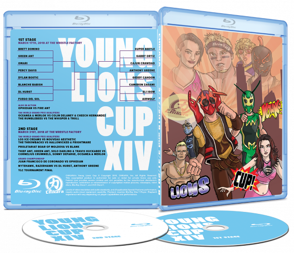 Young Lions Cup Xiv Blu-ray And Dvd - Cartoon (600x517), Png Download