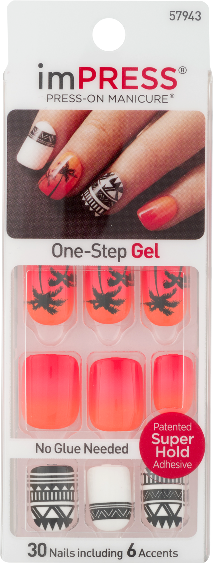 Broadway Impress Press On Boogie Down Nails (1800x1800), Png Download