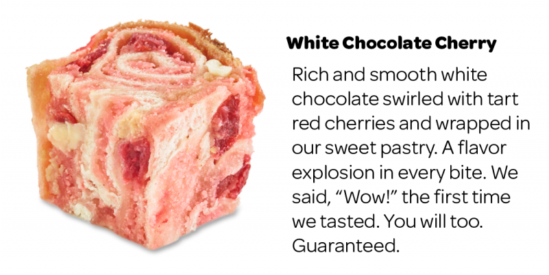 White Chocolate Cheery Povitica - Cherry (800x800), Png Download