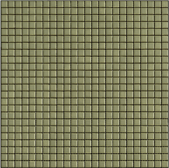Seta Oliva - 1/2" X 1/2" Glossy Glass Mosaic In Aura Emser Tile (775x574), Png Download