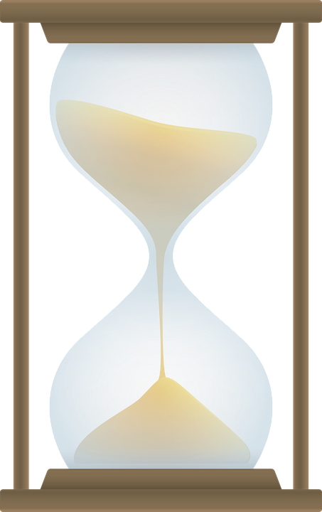As The Sumner Turns - Sand Clock Without Background (453x720), Png Download
