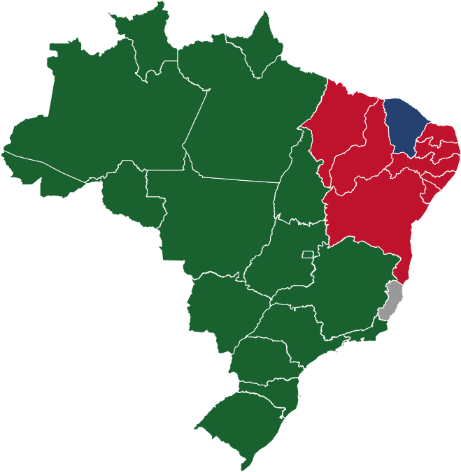 90kib, 659x676, Paraiba - Elections Brazil Results 2018 (659x676), Png Download