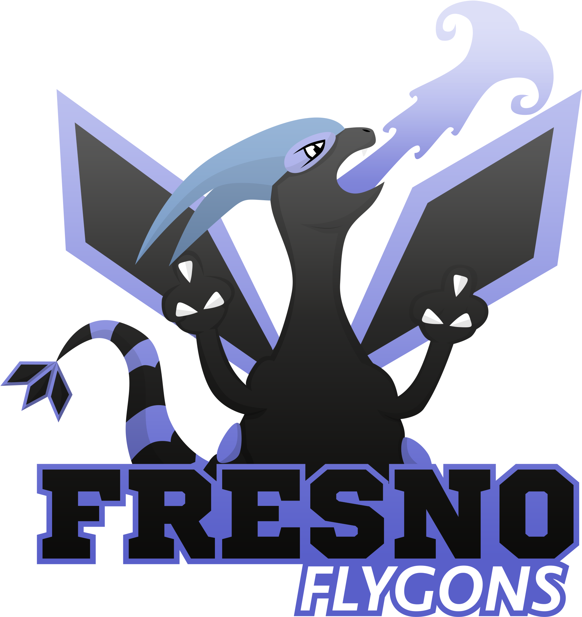 Fresno Flygons - Draft (2000x2000), Png Download