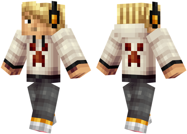 Blonde Teenager Skins For Minecraft Pe, Creeper, Teen, - Minecraft Skins Blonde Boy (804x576), Png Download