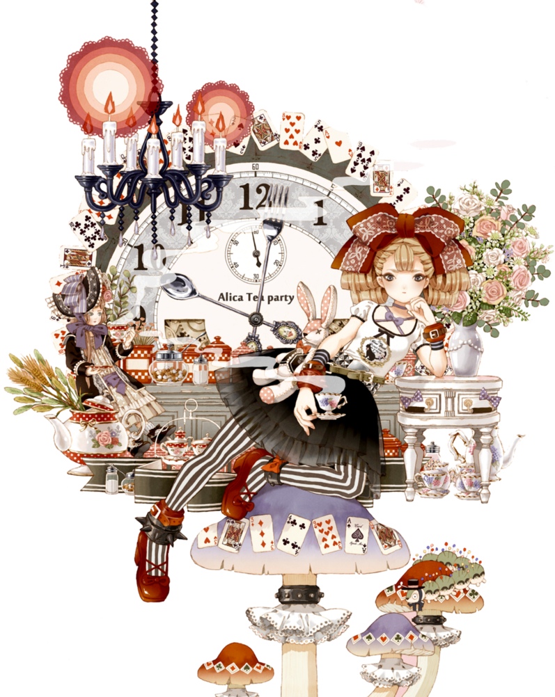 Jpg Transparent Library Alice Drawing Gothic - Illustration (797x1002), Png Download