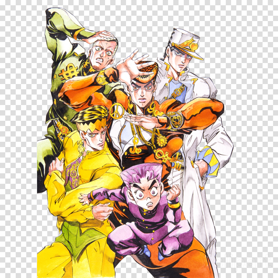Jojo's Bizarre Adventure Png Clipart Jotaro Kujo Josuke (900x900), Png Download
