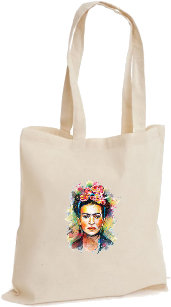 Frida Kahlo Bez Çanta Zet - Bag (457x684), Png Download