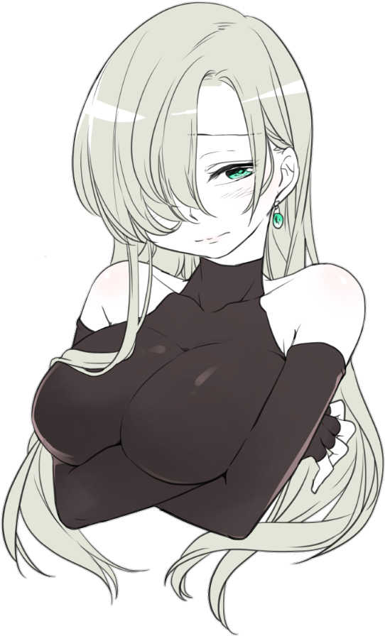 Report Abuse - Meliodas X Elizabeth Drawing (607x917), Png Download