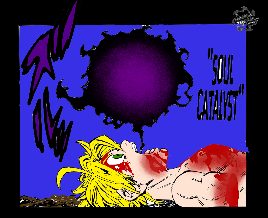La Muerte De Meliodas - Medibang Inc. (886x722), Png Download