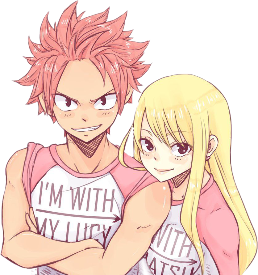 Natsu And Lucy Ship (836x890), Png Download