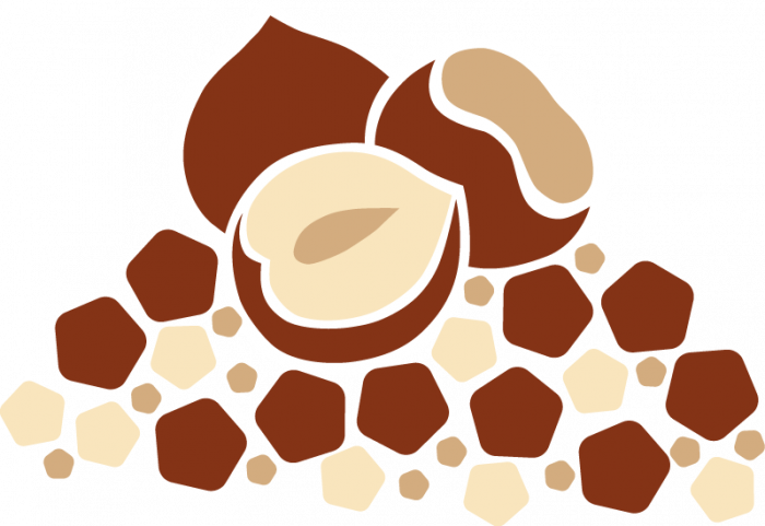 Hazelnut Processed (700x481), Png Download