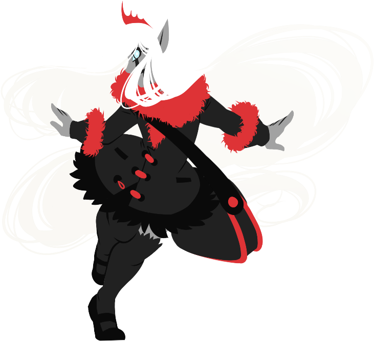 Darkrai Gijinka (740x676), Png Download