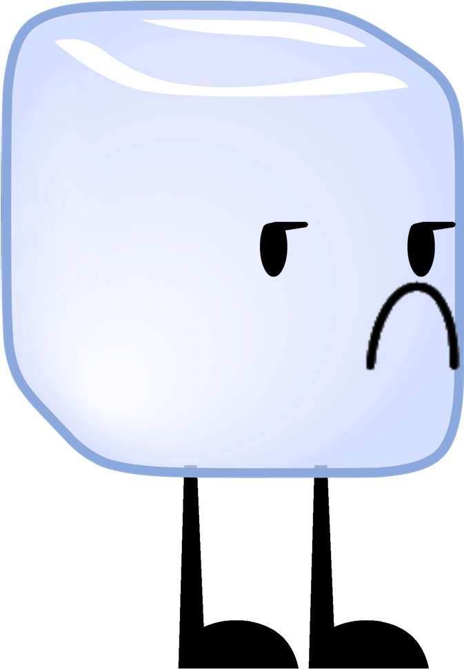 Ice Cube Clipart Cube Object - Object Shows Ice Cube (697x976), Png Download