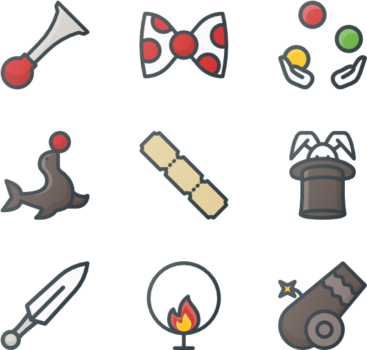 Circus (600x564), Png Download