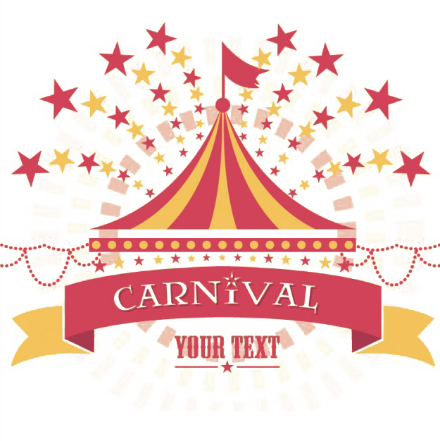 Circus Carnival Clip Art Design Transprent Png - Carnival Circus Png (625x626), Png Download