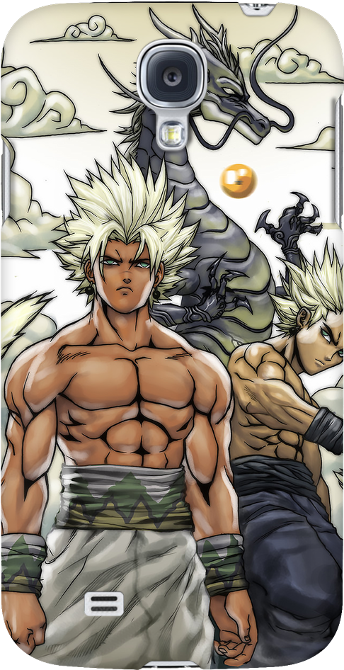 Super Saiyan Goku Vegeta Android Phone Case - Dragon Ball Gt Fantasy (1024x1024), Png Download