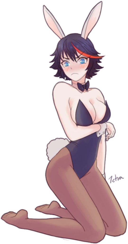 Kill La Kill - Kill La Kill Ryuko Bunny Girl (600x1054), Png Download