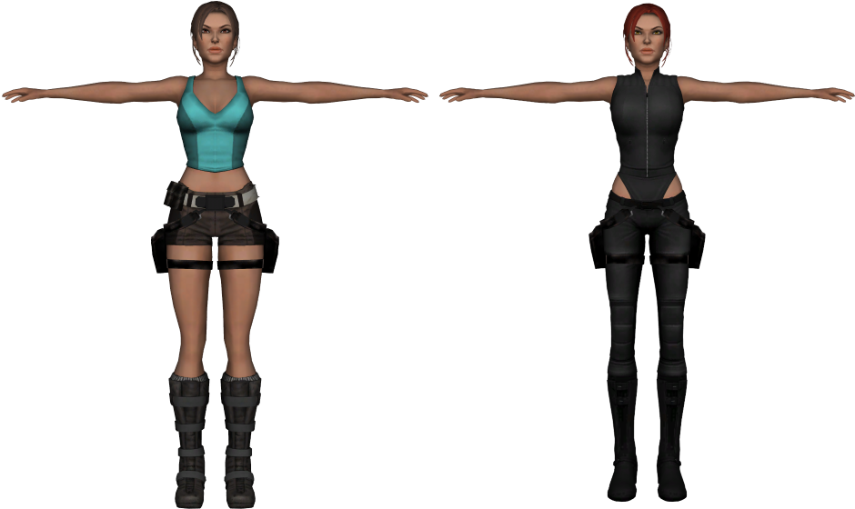 Lara Croft And The Guardian Of Light - Tomb Raider Angel Of Darkness Outfit (940x573), Png Download