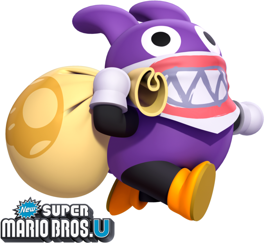 Nabbit - Super Mario Nabbit (925x863), Png Download