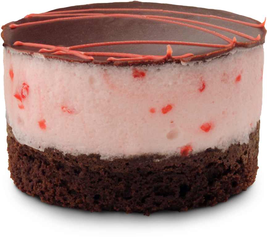 Candy Cane Mousse Isolated P (1000x1000), Png Download
