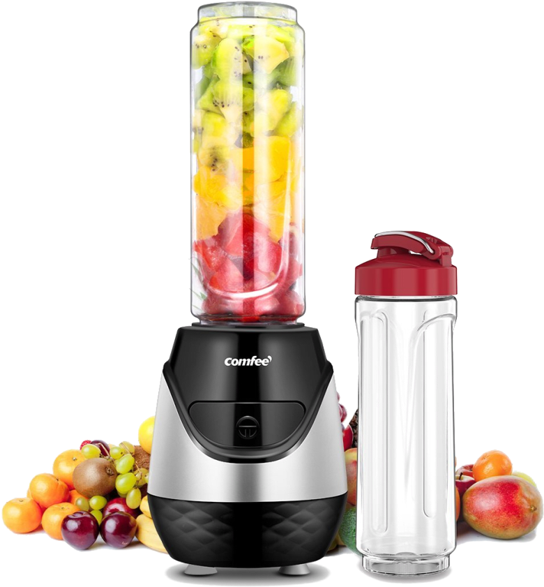 Comfee Personal Blender With Two 20oz Tritan Sports - Fruit/ Wedding Props/wedding Dessert Tray/ Dim Sum/ (864x864), Png Download