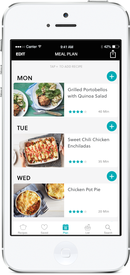Today's Parent Mealtime App - Todays Parent Mealtime App (500x975), Png Download