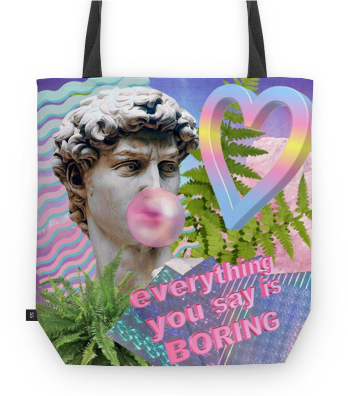 Bolsa Seapunk De Jéssica Delpupona - Tote Bag (800x800), Png Download