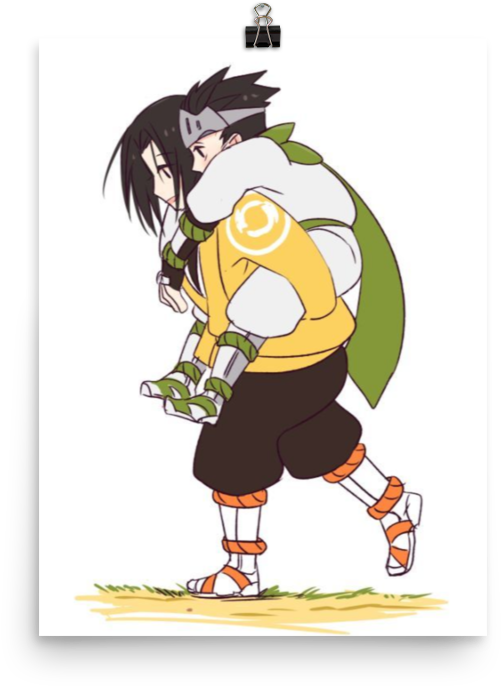 Kid Genji And Hanzo - Little Genji And Hanzo (1000x1000), Png Download