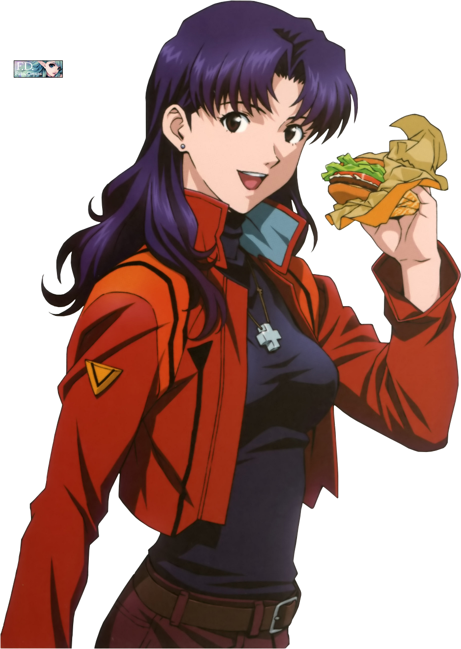 Your Latest Searches - Evangelion Misato Png (975x1394), Png Download