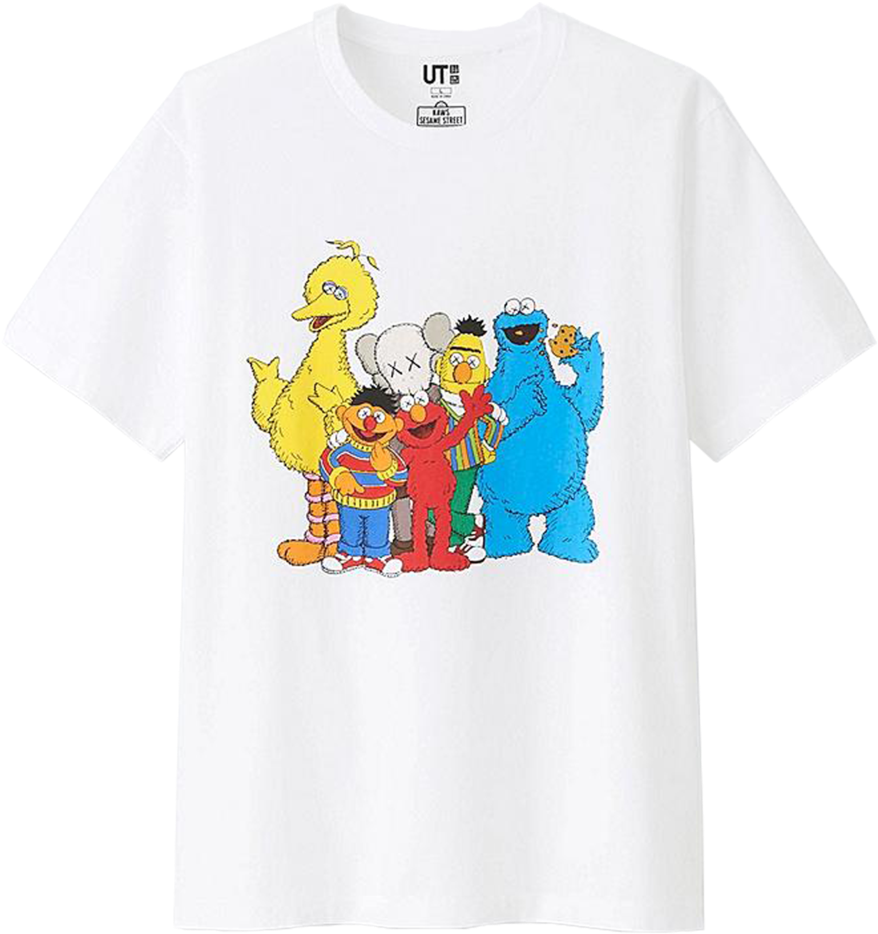 Kaws X Sesame Street (1200x1200), Png Download