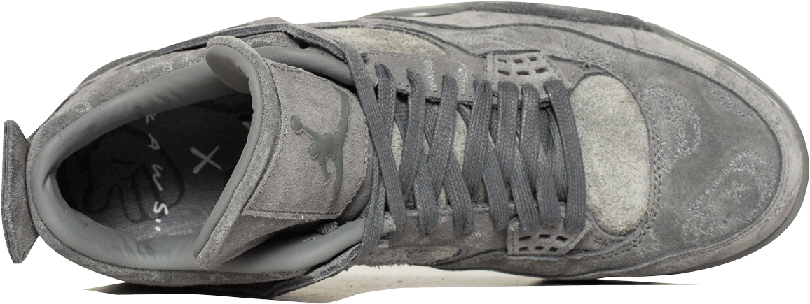 4 Retro Kaws 930155 - Asics Edr 78 Grey/grey D5s1l-1111 Men's (1333x2000), Png Download
