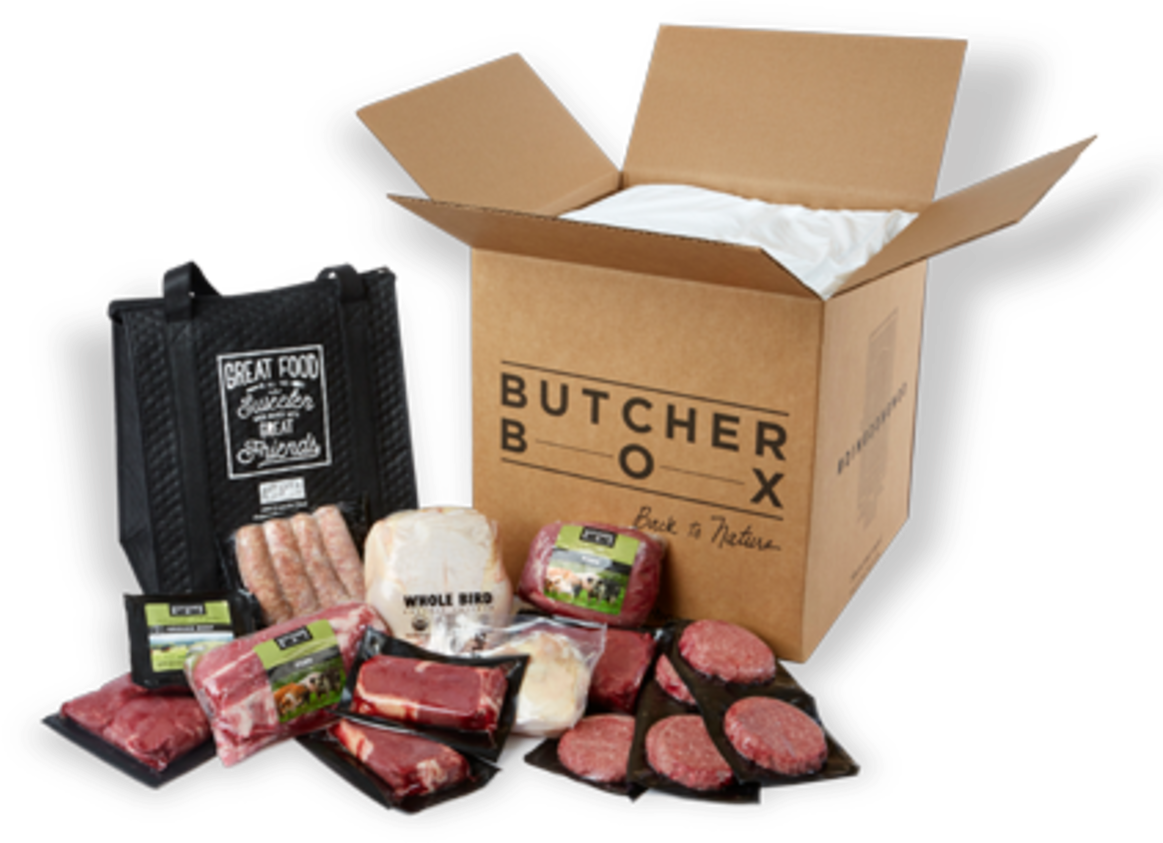 Download Wellness Subscription Boxes Butcher Box Full Size PNG