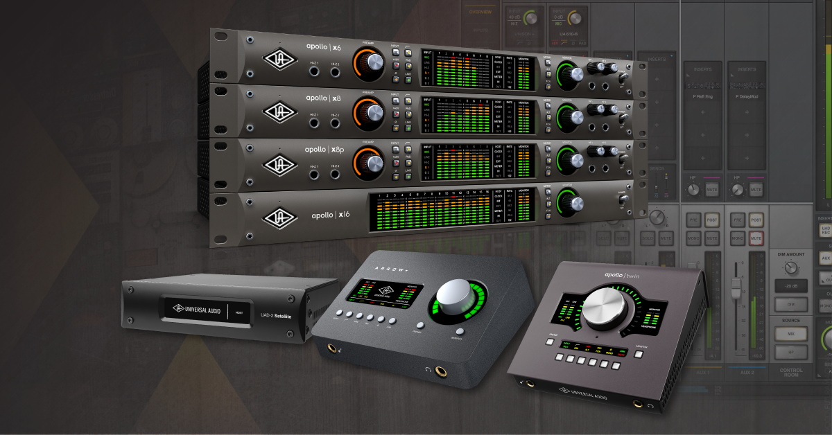 Apollo Arrow Uad-2 Satellite Setup And Install Guide - Universal Audio Apollo Twin Solo Mk Ii Thunderbolt (1200x628), Png Download