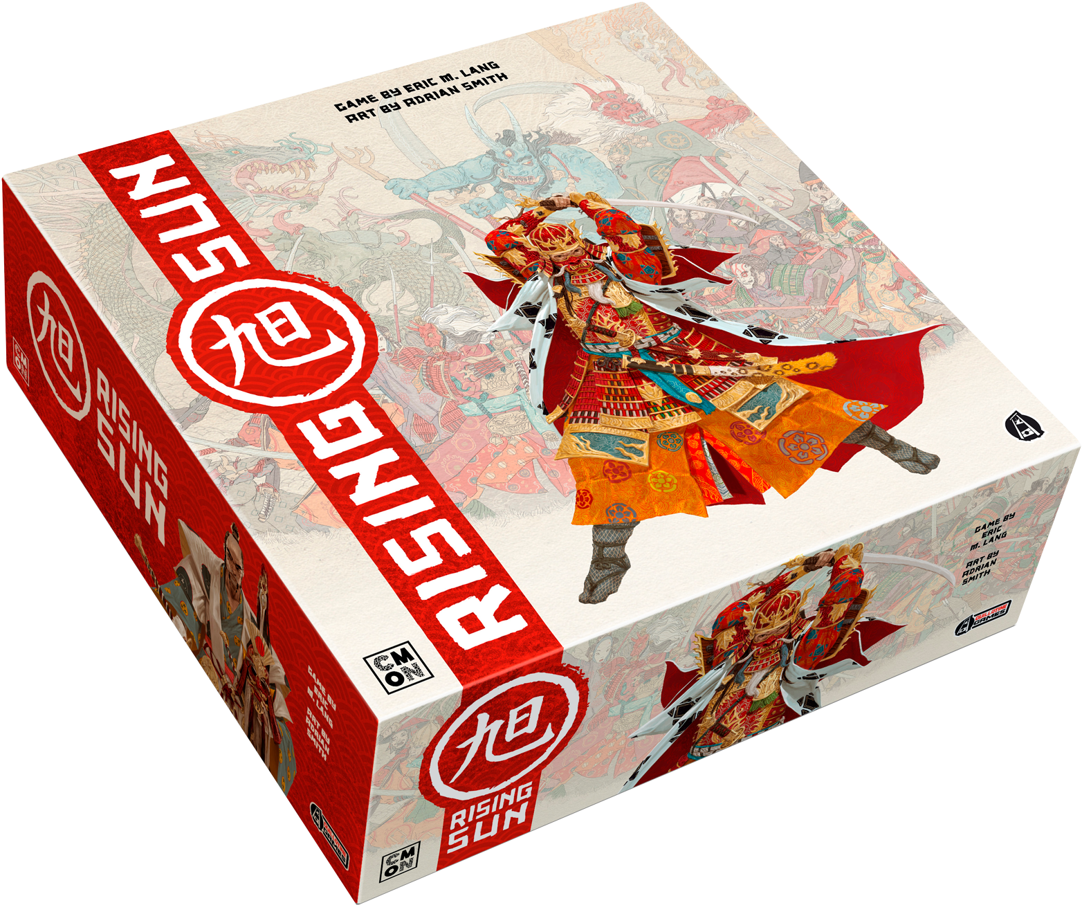 Rising Sun Charity Event At Gen Con - C Mon Rising Sun Board Game (1723x1355), Png Download