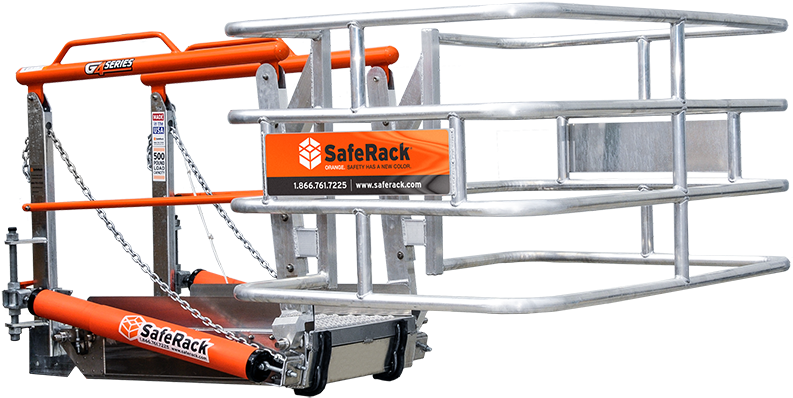Track Gangway Sfr Safety Cage - Rigid-hulled Inflatable Boat (828x422), Png Download