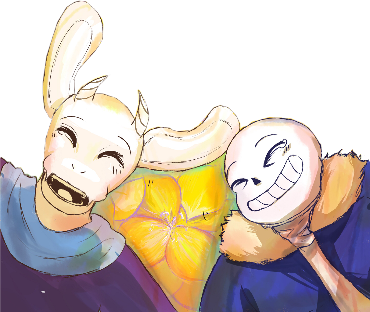 Soriel Sans Toriel Undertale Goatmom Bonedaddy - Cartoon (1213x1024), Png Download