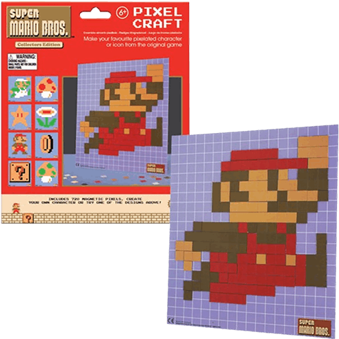 1 Of - Super Mario Pixel Craft (600x600), Png Download