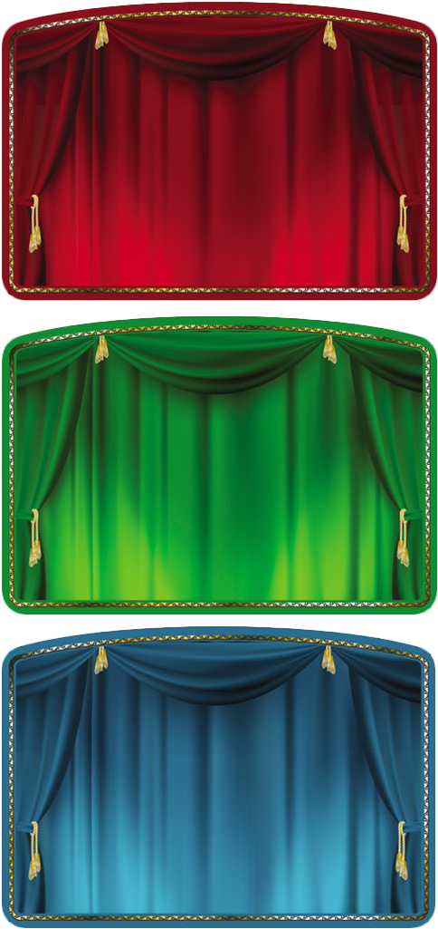 Cortinaje - Curtain Green Vector Free Download (500x1032), Png Download