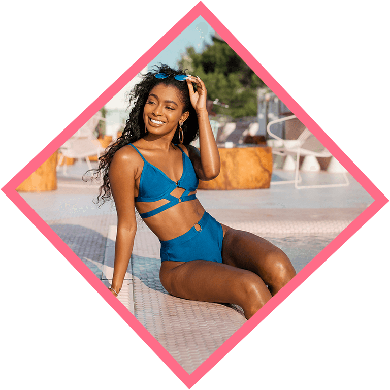 What To Wear In Ibiza Missguided A - Swimsuit (768x768), Png Download