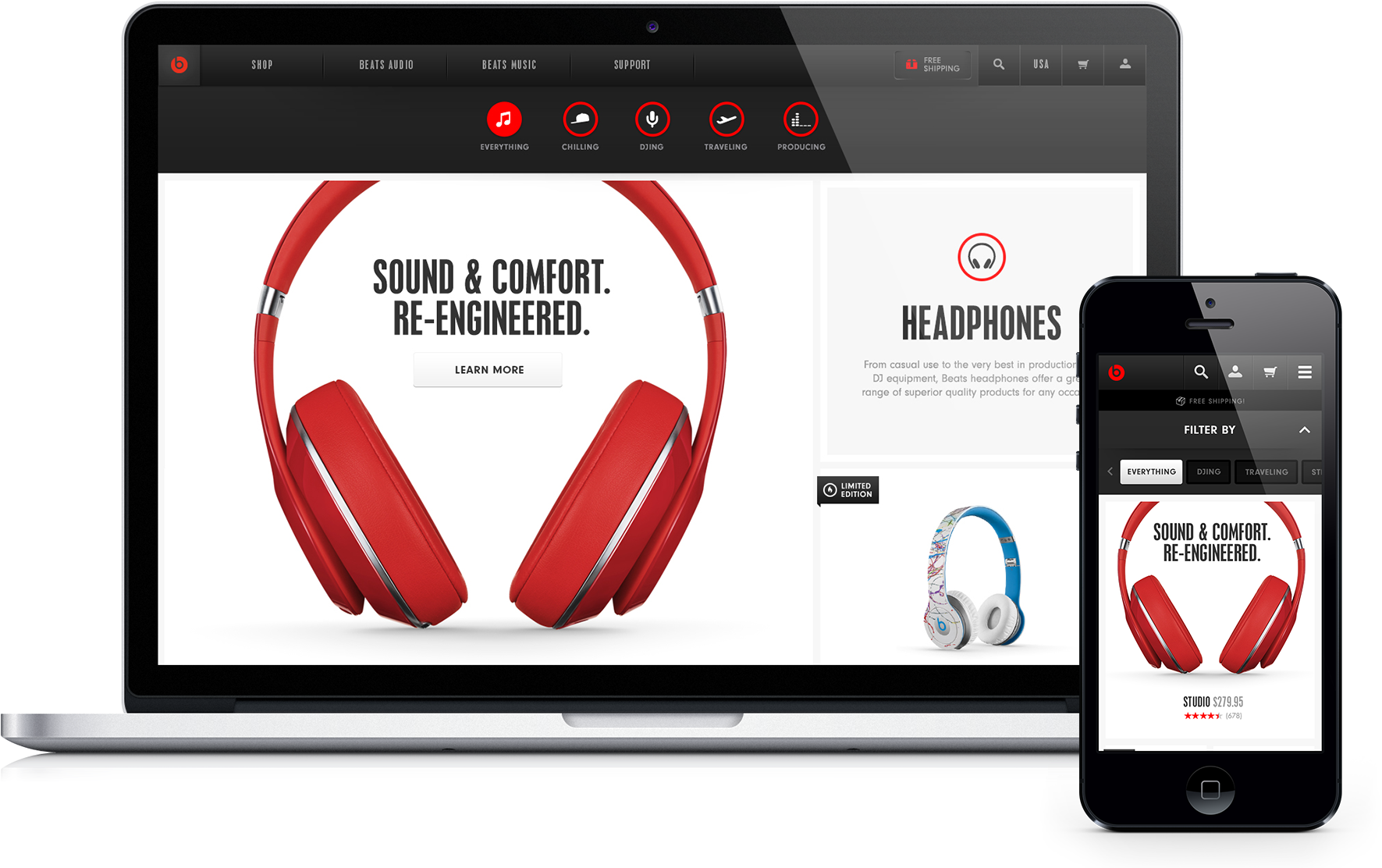 Challenge - Apple Beats By Dr. Dre Studio Headphones (1920x1164), Png Download