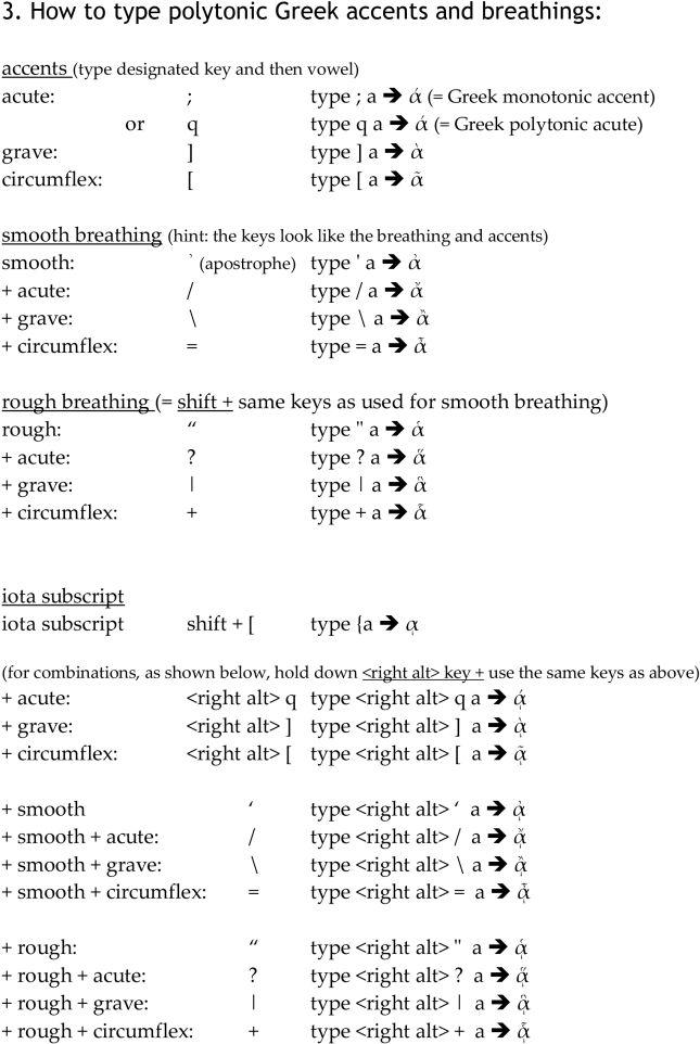 Ancient Polytonic Greek In Windows-3 - Windows 3.0 (682x1024), Png Download