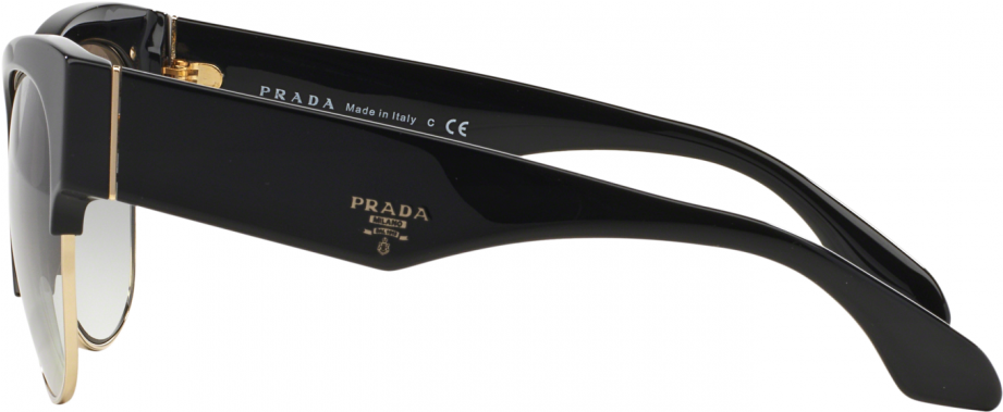 Zoom - Prada Pr 11rs 1ab0a7 Black (grey Gradient) 56-16-140 (920x575), Png Download