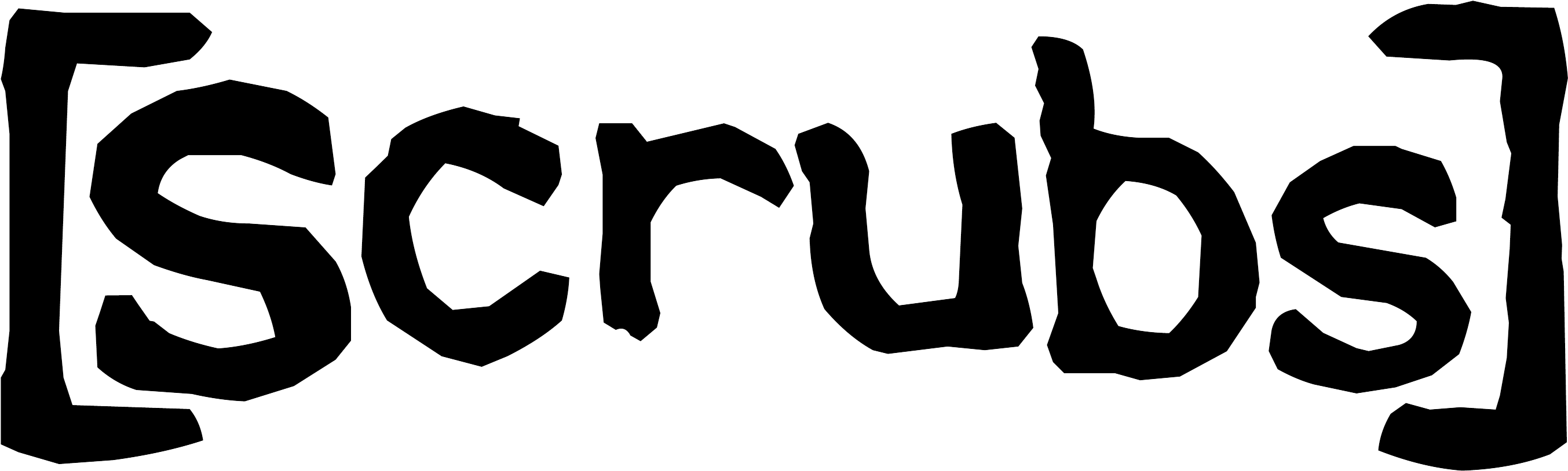 Scrubs - Scrubs Tv Show Logo (2800x1000), Png Download