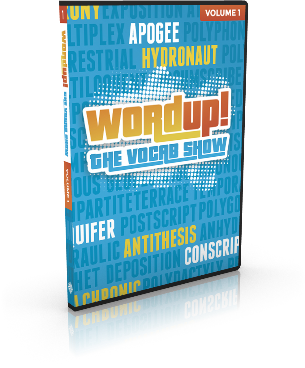Word Up The Vocab Show Is A New Vocabulary Program - Wordup! The Vocab Show Volume 1 Dvd (1000x1300), Png Download