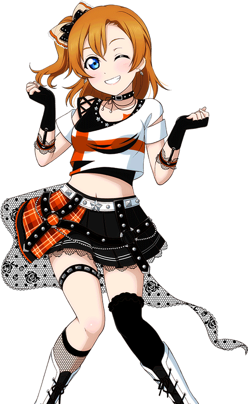 5 Jun - Rock Honoka (1024x1024), Png Download